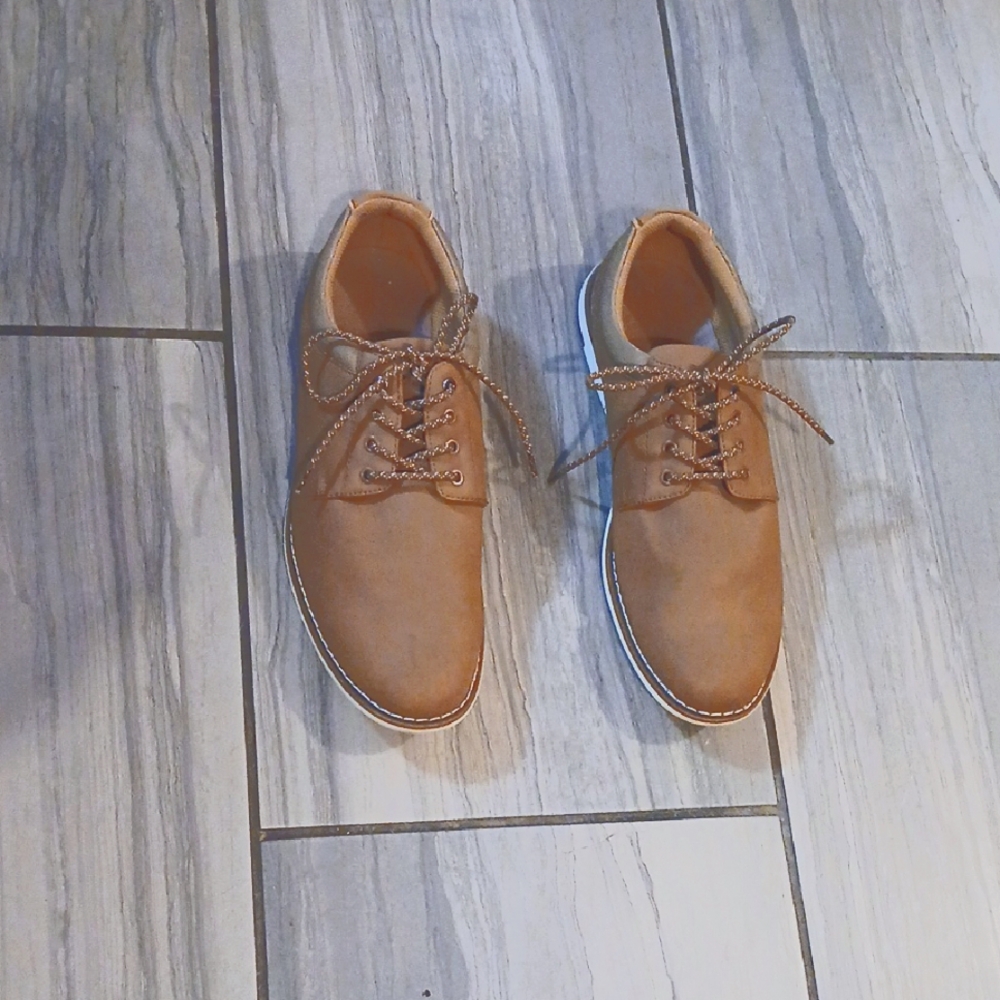 Goodfellow & Co Tan Leather Oxfords Classic Design